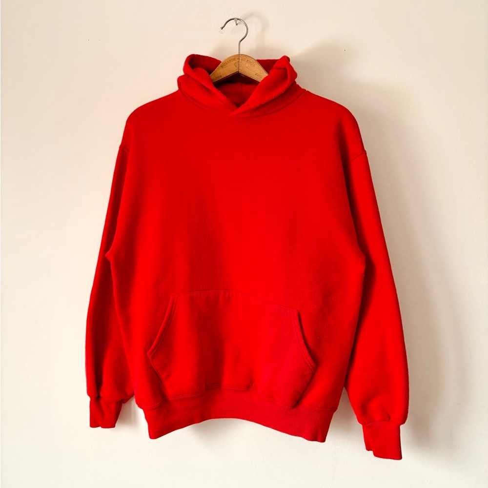 Vintage Red Russell Athletic Hoodie Sweater
